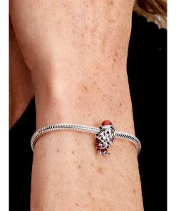 Alternative view of Playful Santa Charm