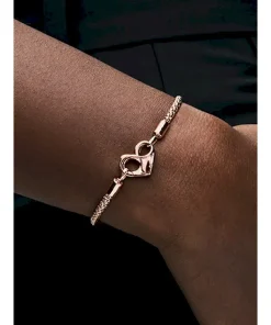 Alternative view of Pandora Moments Studded Chain Bracelet
