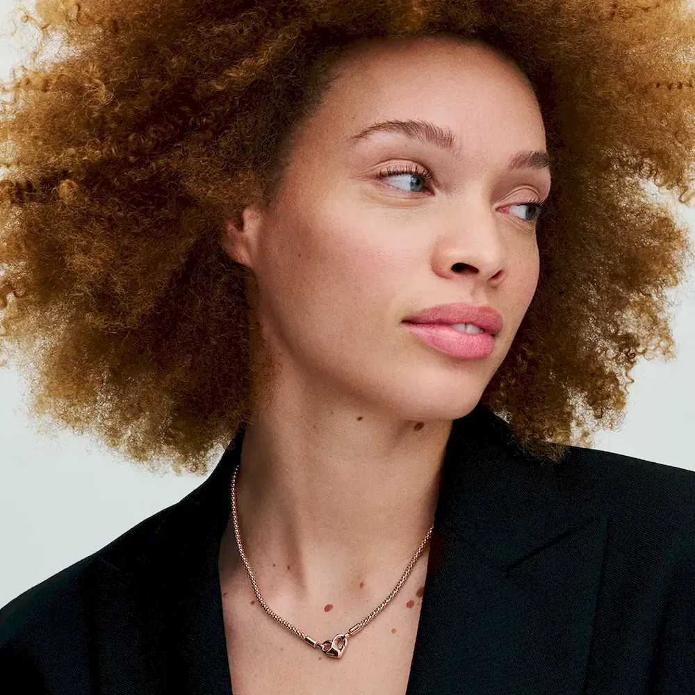 Pandora Moments Studded Chain Necklace - Image 4