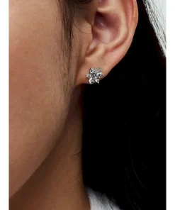 Alternative view of Sparkling Herbarium Cluster Stud Earrings