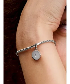 Alternative view of Openable & Engravable Love Locket Dangle Charm