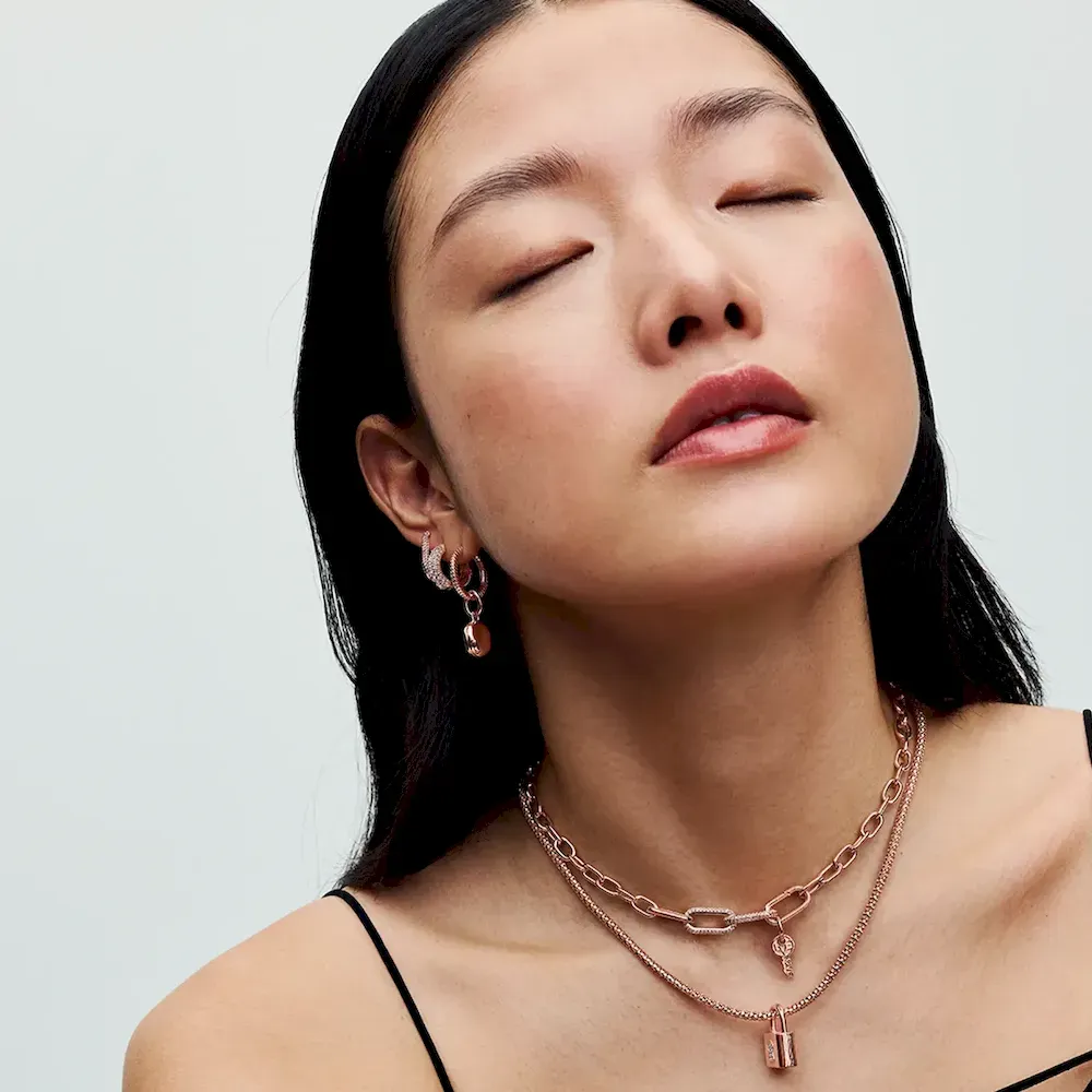 Padlock & Key Dangle Charm - Image 4